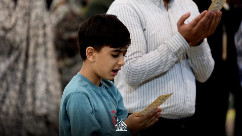 برگزاری نماز عید فطر در خیمه الانتظار