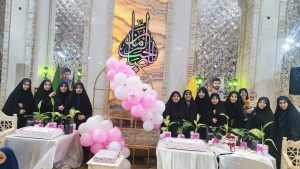 خیمه الانتظار مشهدالرضا تقدیر از معلمان مدرسه دخترانه خیمه الانتظار در روز معلم