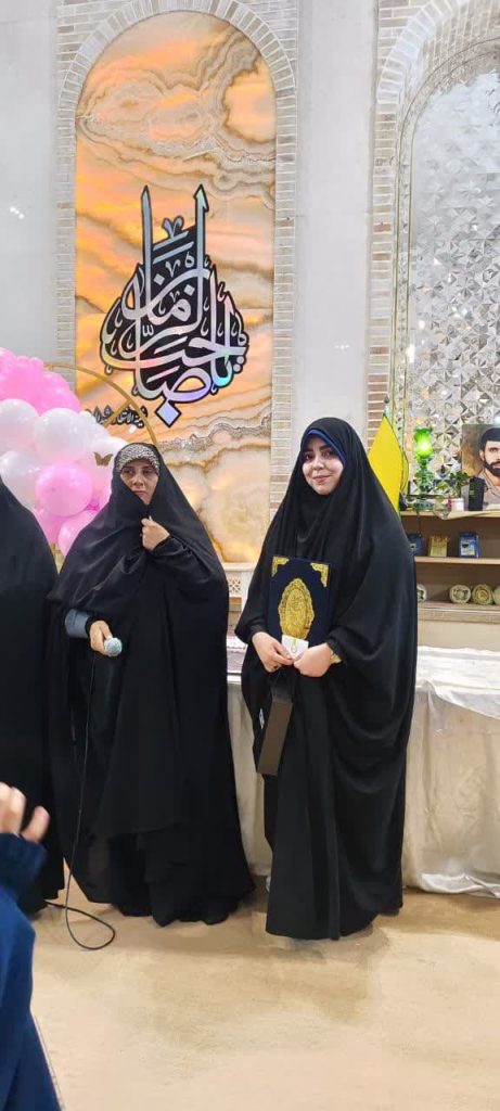 خیمه الانتظار مشهدالرضا  تقدیر از معلمان مدرسه دخترانه خیمه الانتظار در روز معلم